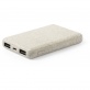 V0374 Power bank 5000 mAh ze somy pszenicznej