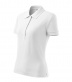 AD213_W Cotton koszulka polo damska ADLER biała