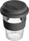 MA62572 Kubek szklany z pokrywk 300 ml