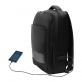 R91843 Plecak dwukomorowy na laptop Oxnard, czarny 