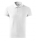 AD212_W Cotton koszulka polo męska ADLER biała