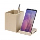 V0178 Skadana adowarka bezprzewodowa 5W z kartonu z recyklingu, hub USB 2.0, pojemnik na przybory do pisania, stojak na telefon