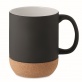 MO6839 Ceramiczny kubek z korkiem MATT
