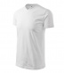 AD111_W Heavy V-neck koszulka unisex ADLER biaa