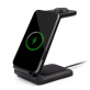 V1380 adowarka bezprzewodowa 15W, 3 w 1, stojak na telefon, Todd